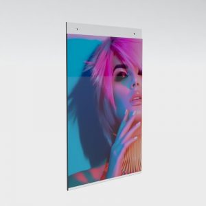 A2 wall mounted poster holder